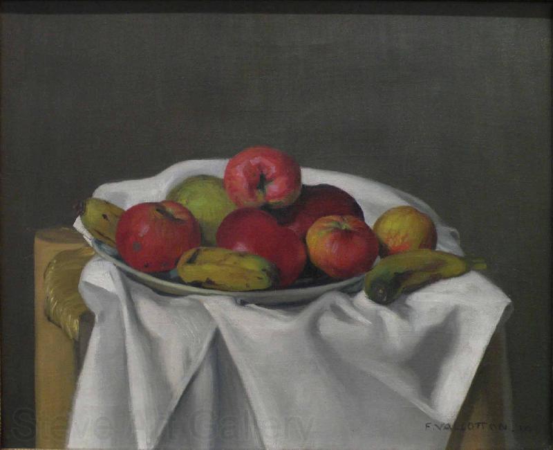 Felix  Vallotton Nature morte aux pommes Norge oil painting art